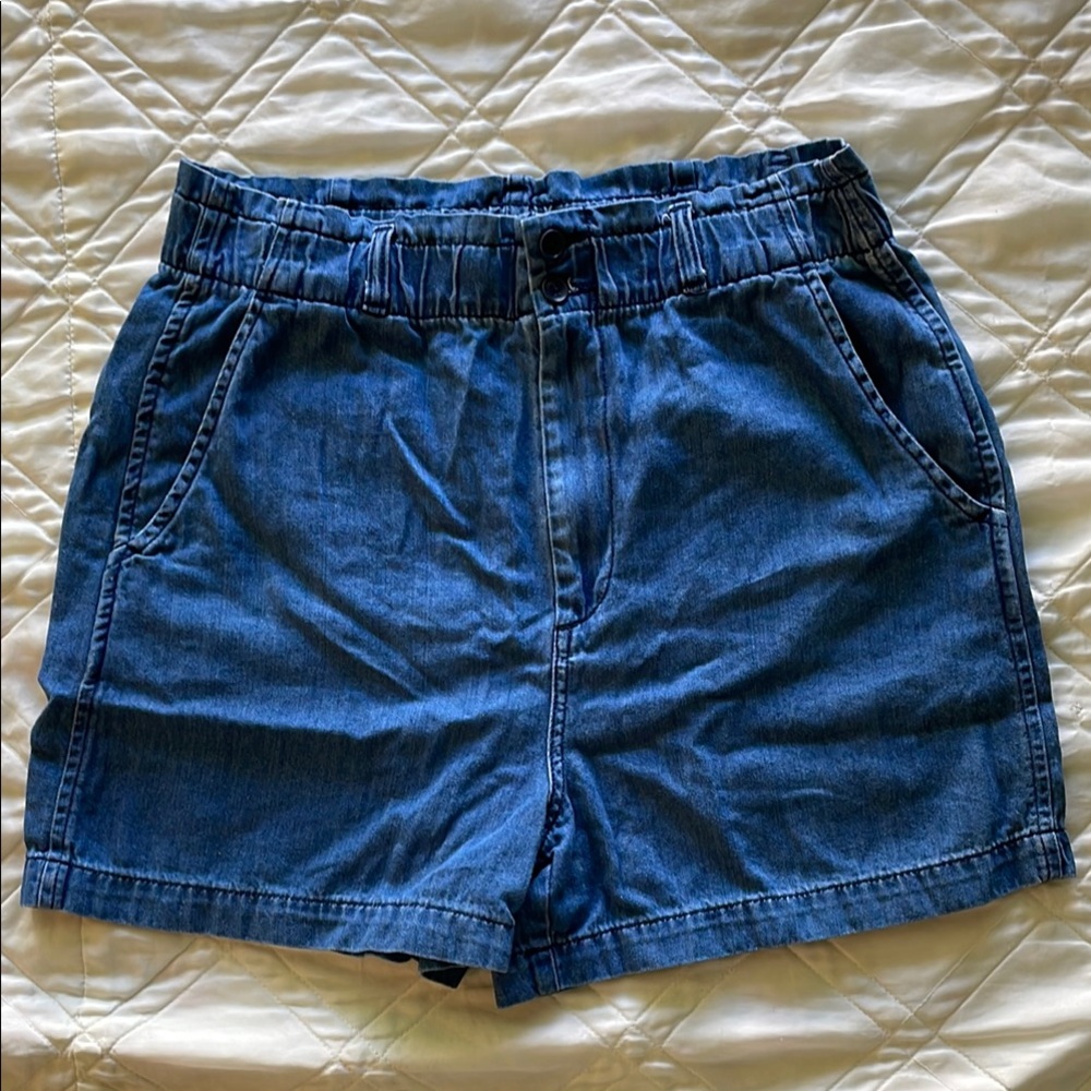 Blue Denim Women's Shorts